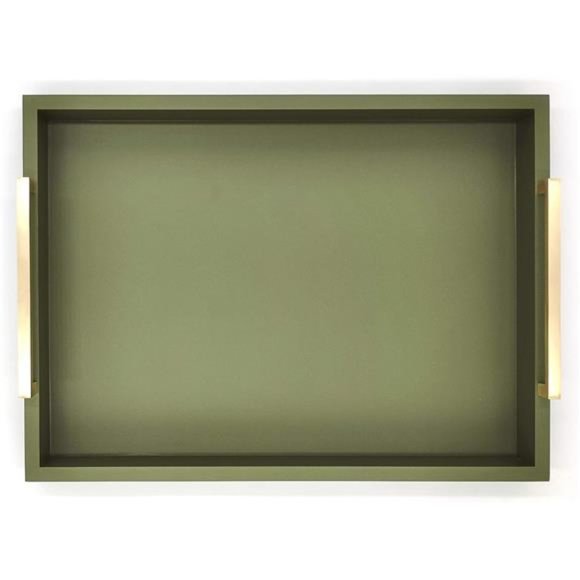 Home Decorative Coffee Table Tray - Ottoman Tray - Breakfast, Drinks, Liquor - Picture 4 of 4